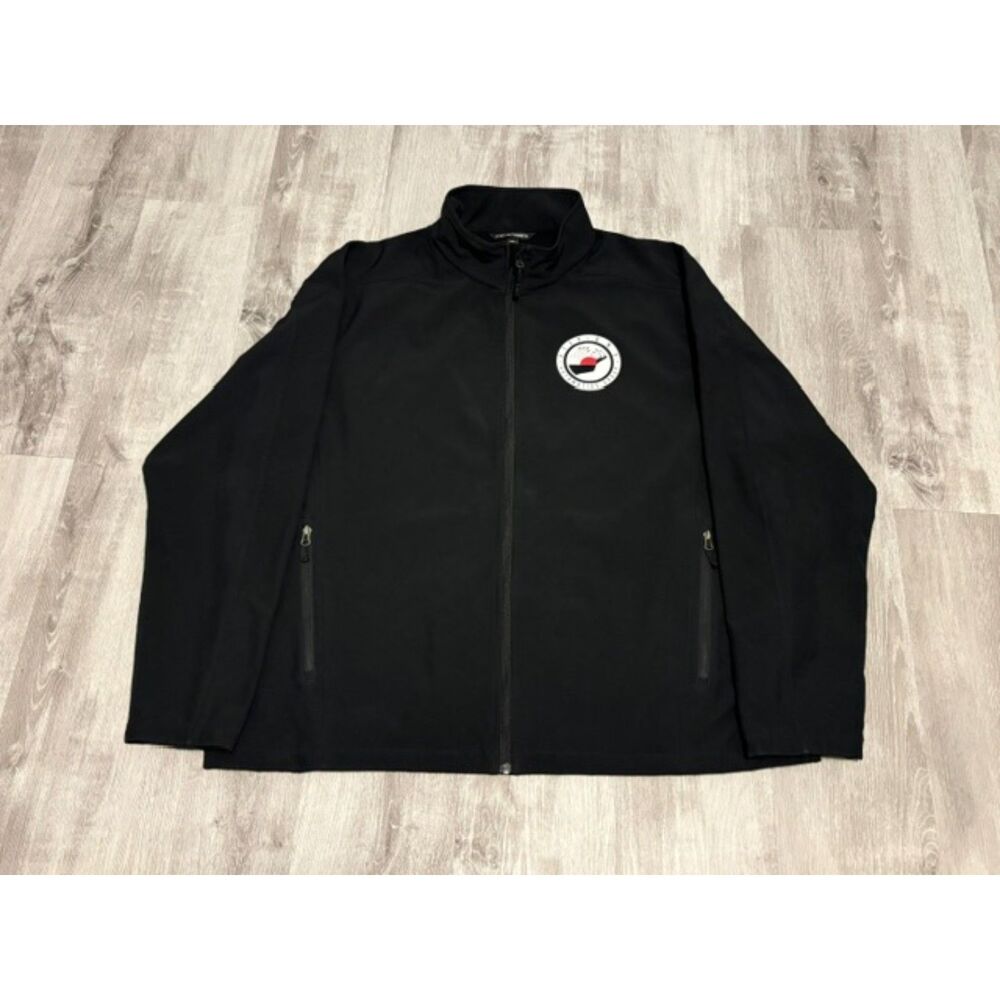 Port Authority STEP ON AUTOMOTIVE GROUP Black/White Jacket Men's 3X Long Sleeve